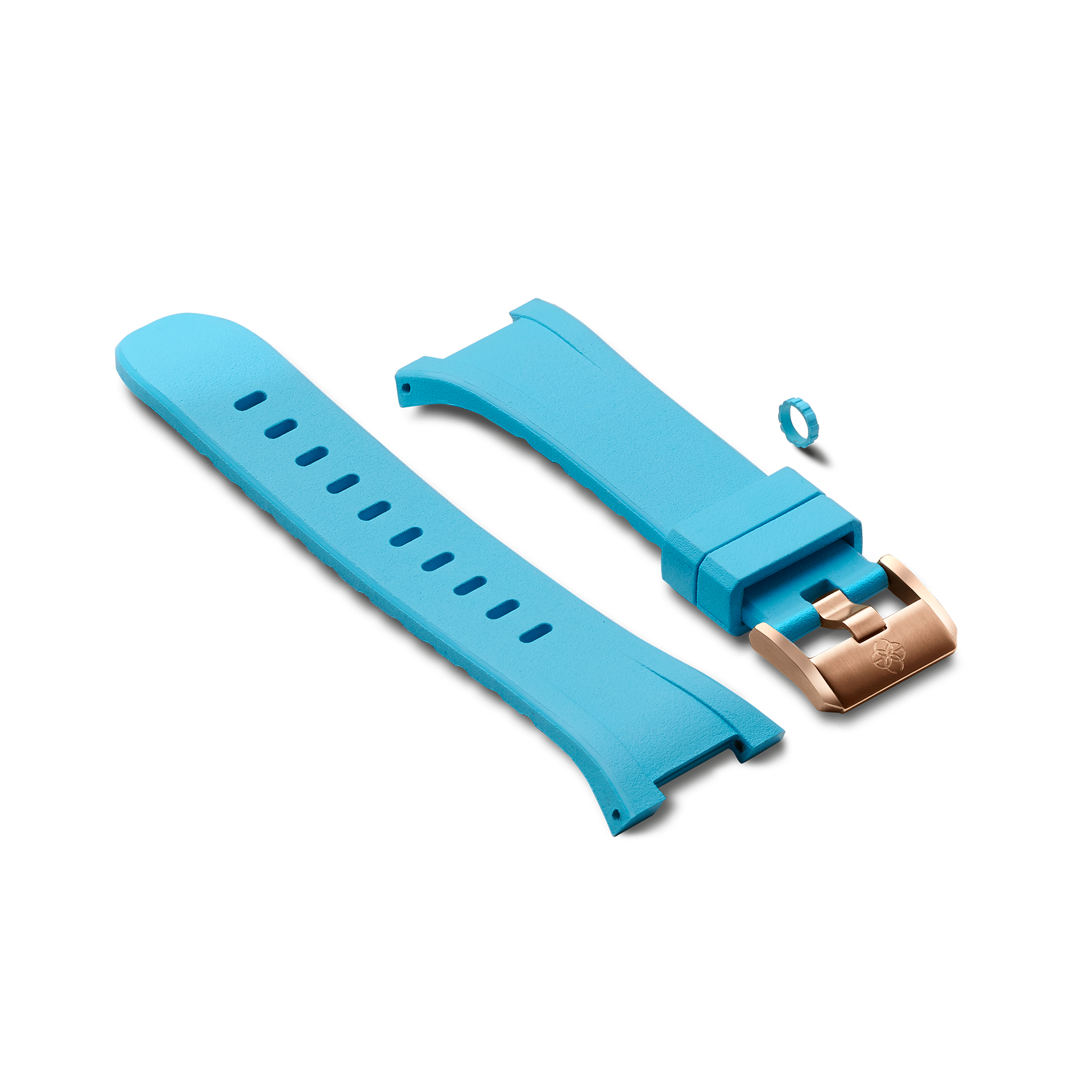 Watch Strap Rubber SIERRA BLUE