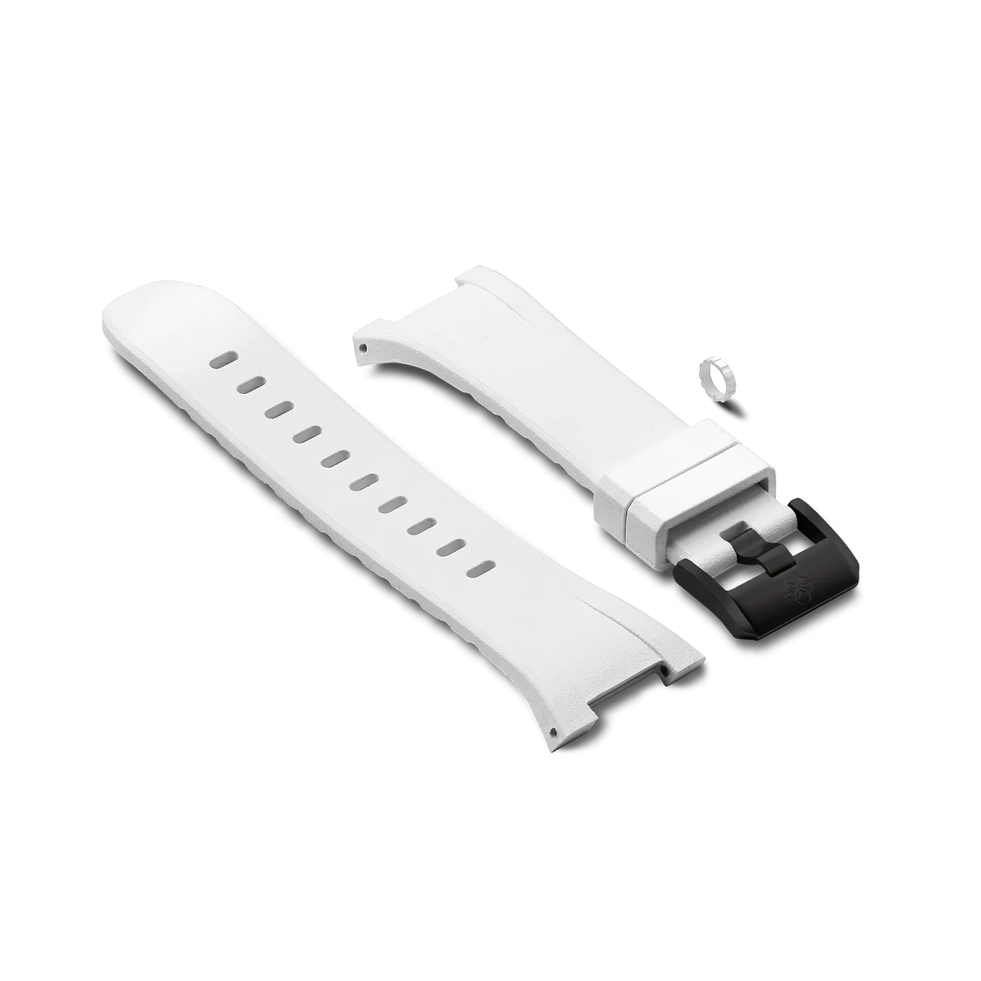 Watch Strap Rubber WHT