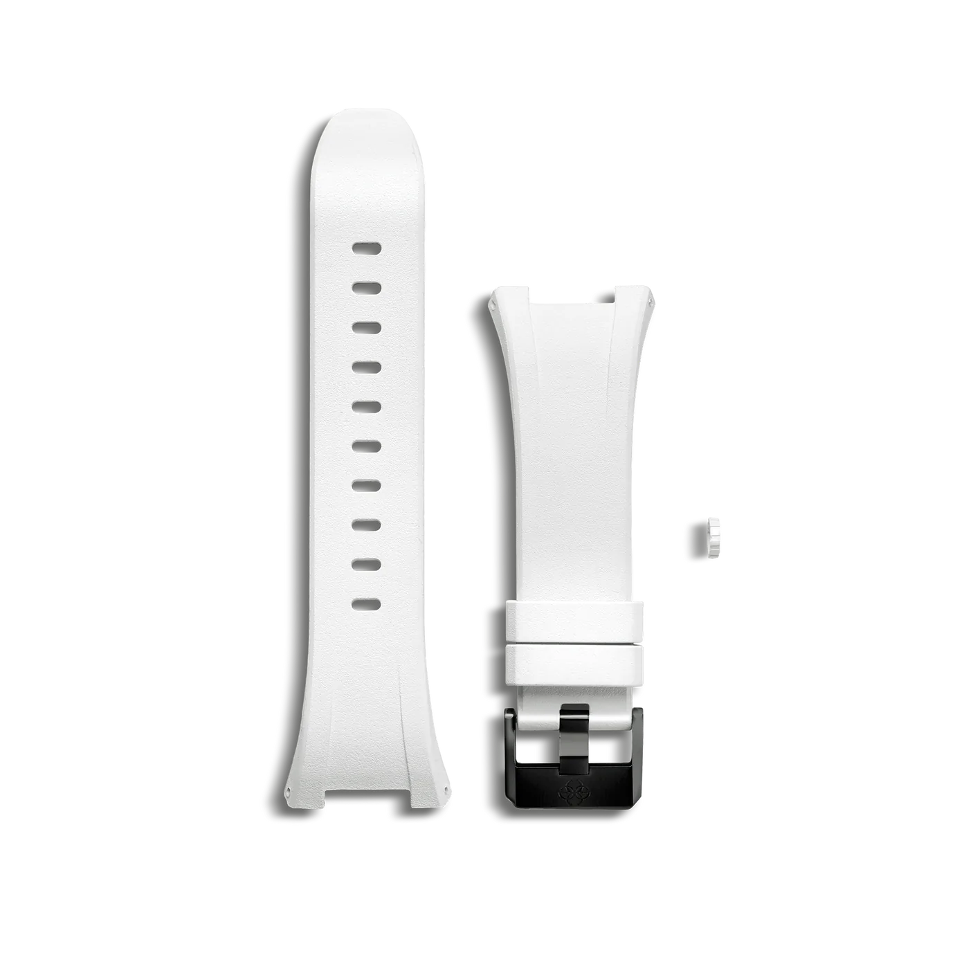Watch Strap Rubber WHT