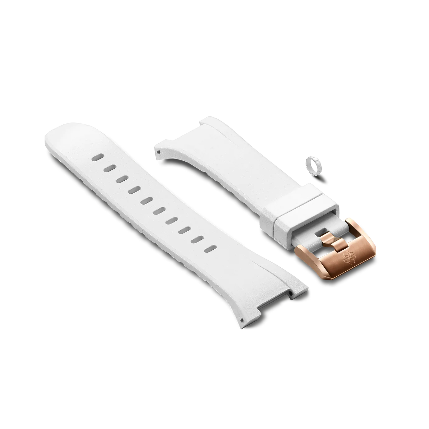 Watch Strap Rubber WHT