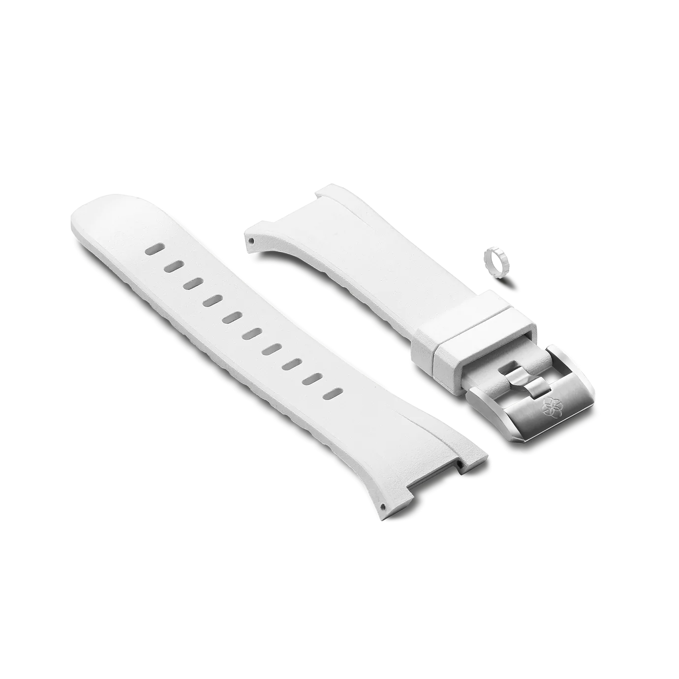 Watch Strap Rubber WHT