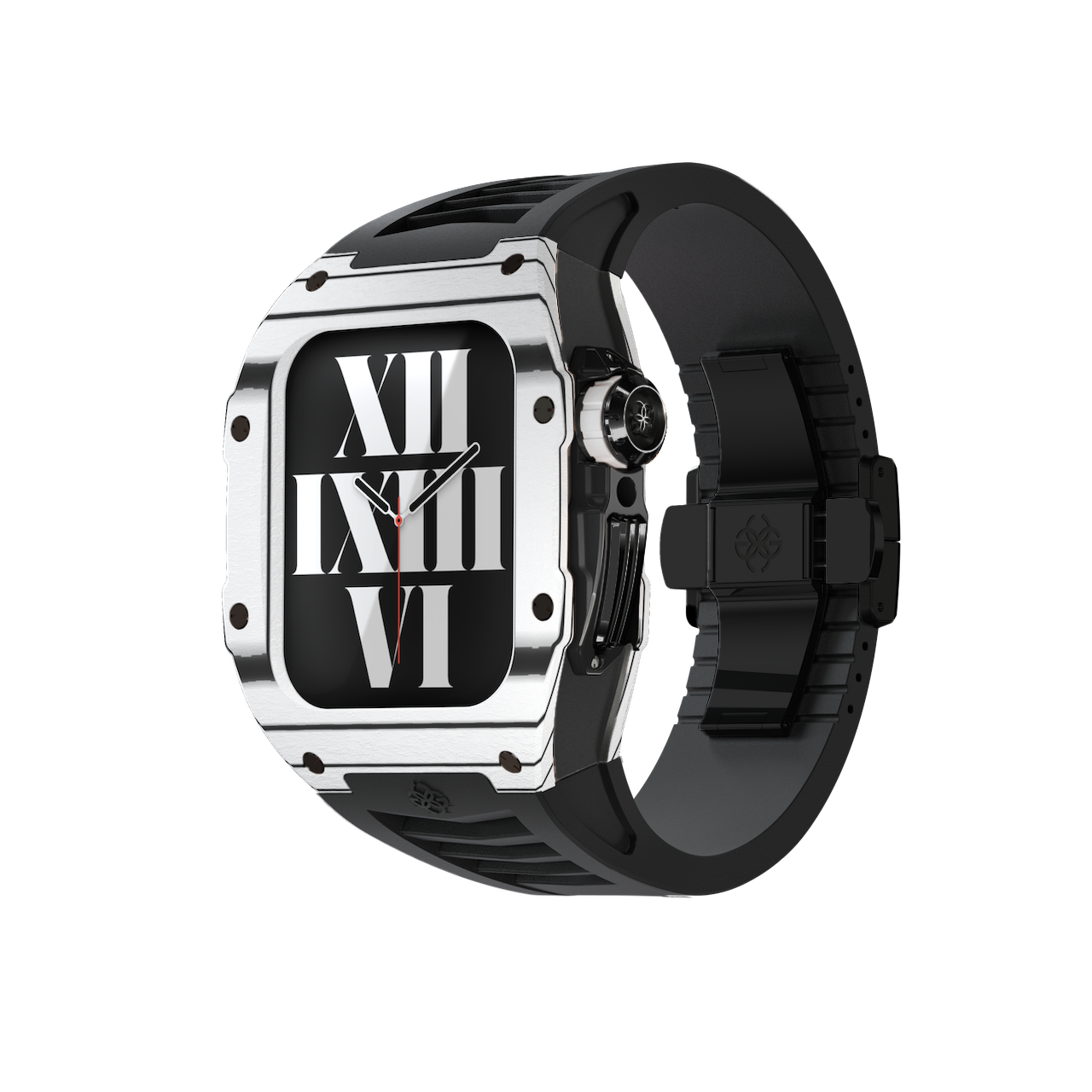 【Apple Watch 6】RSC44 ALBINO WHITE Black Titanium