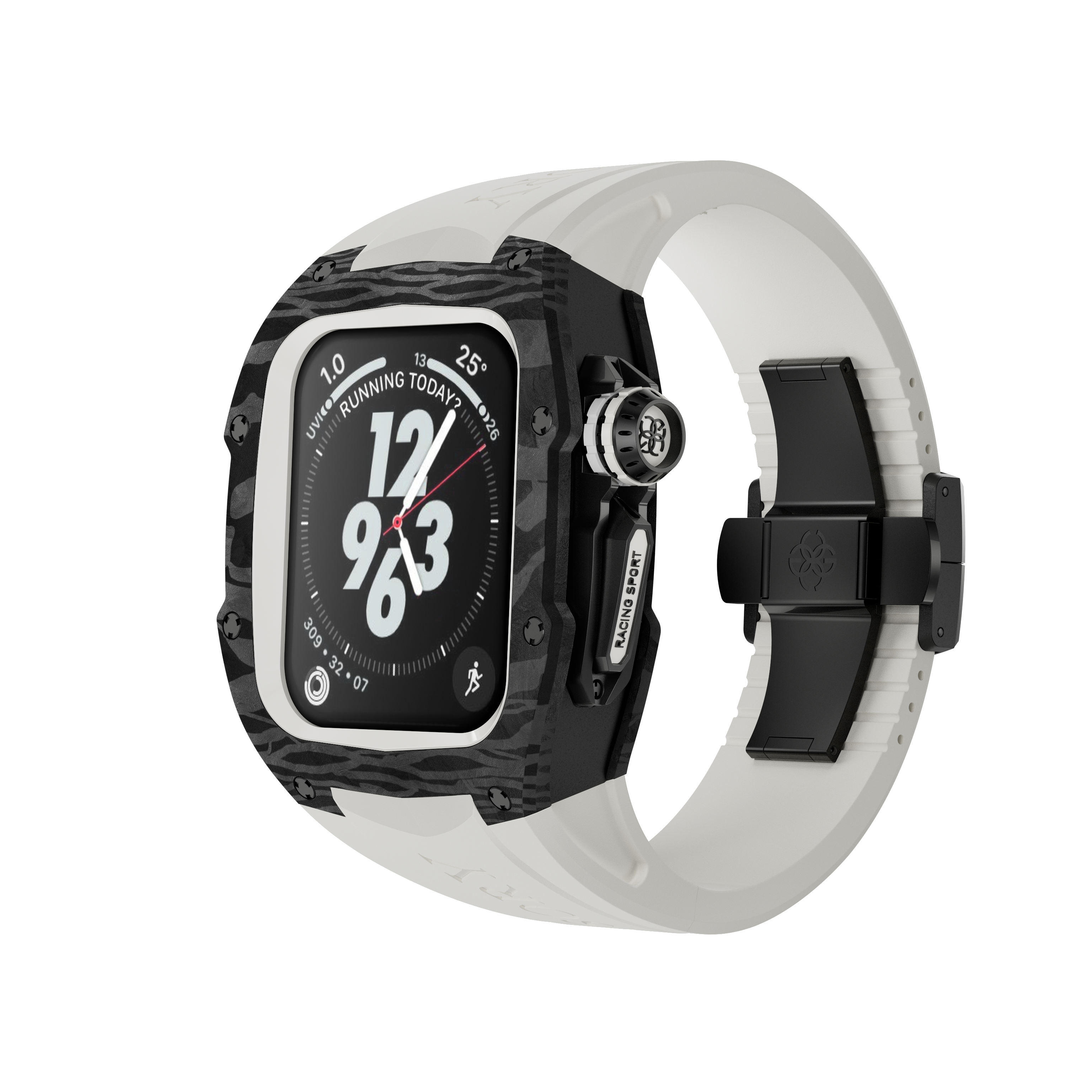 Apple Watch 7 Case - RSM45 - Coral White