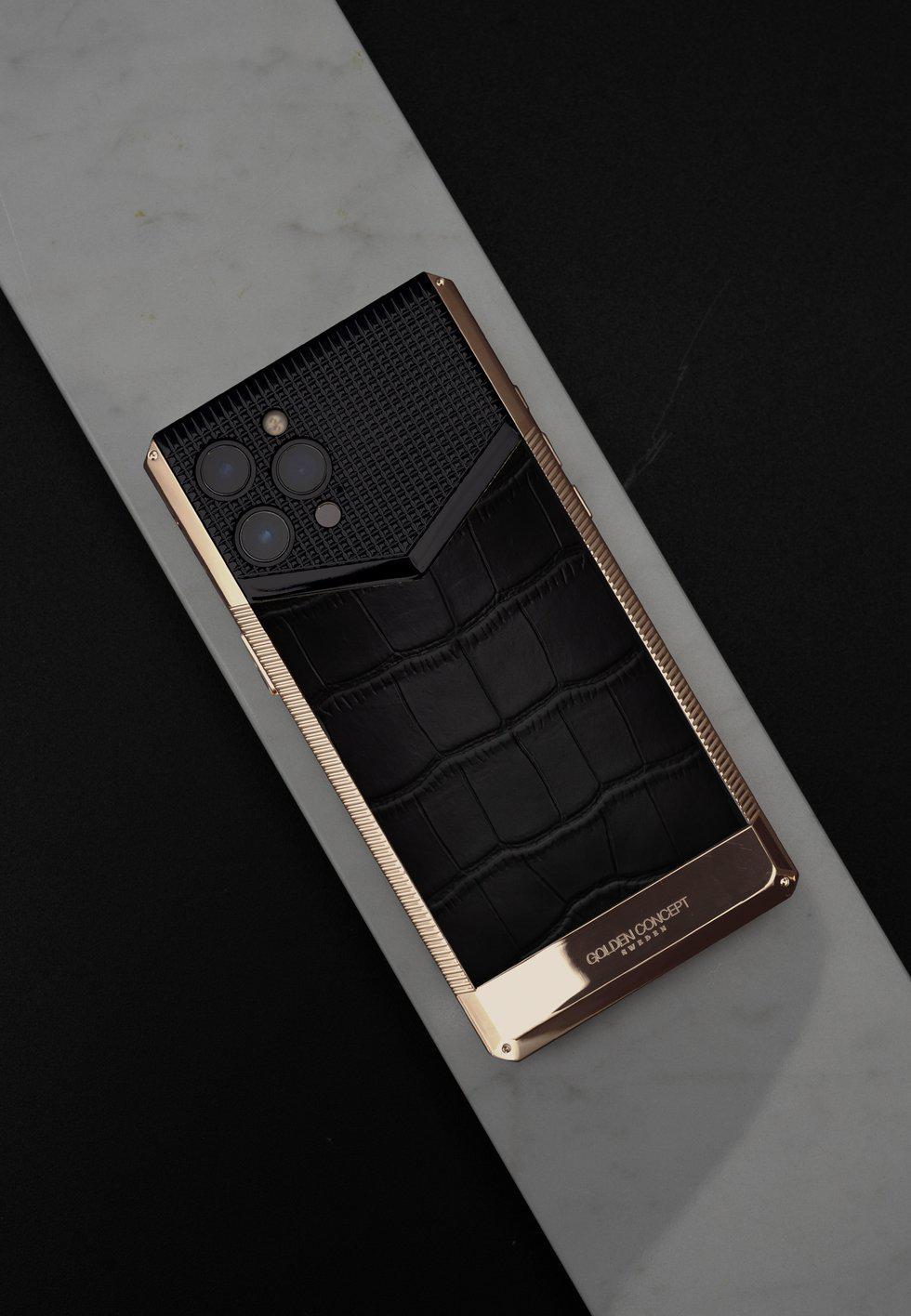 【予約商品】IPhone case - CLS13 Rose Gold/Black-GOLDEN CONCEPT-principeprive