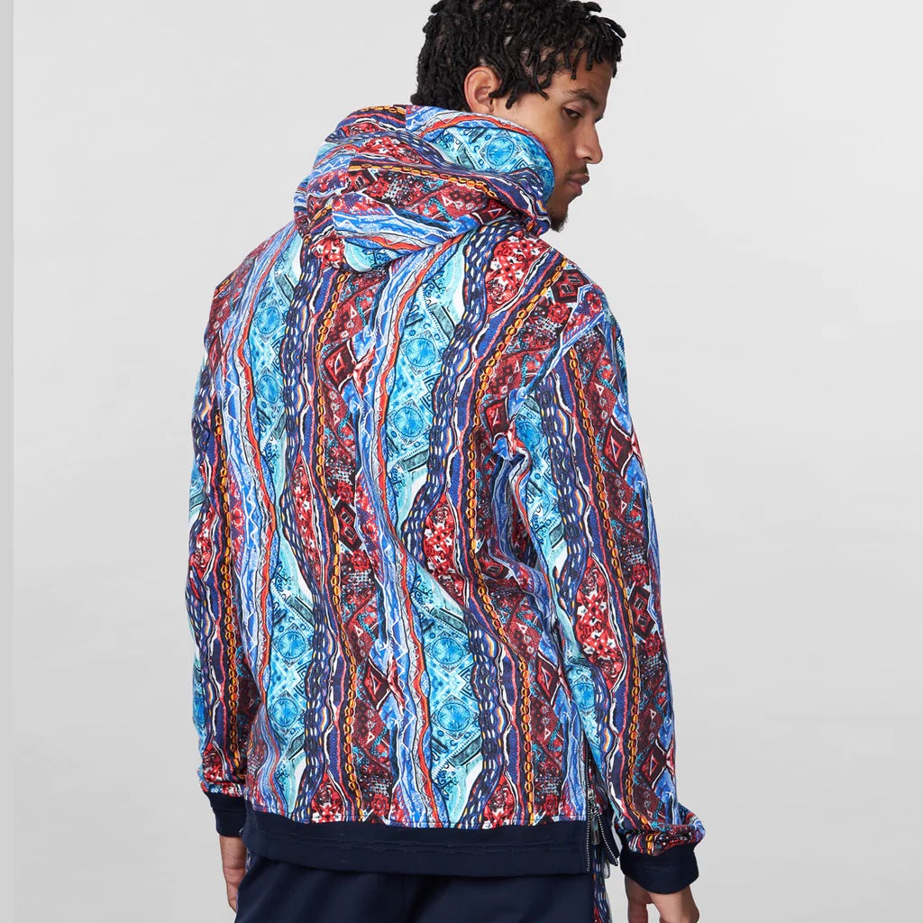 COOGI - BLUE-RED HOODY, LTD ED