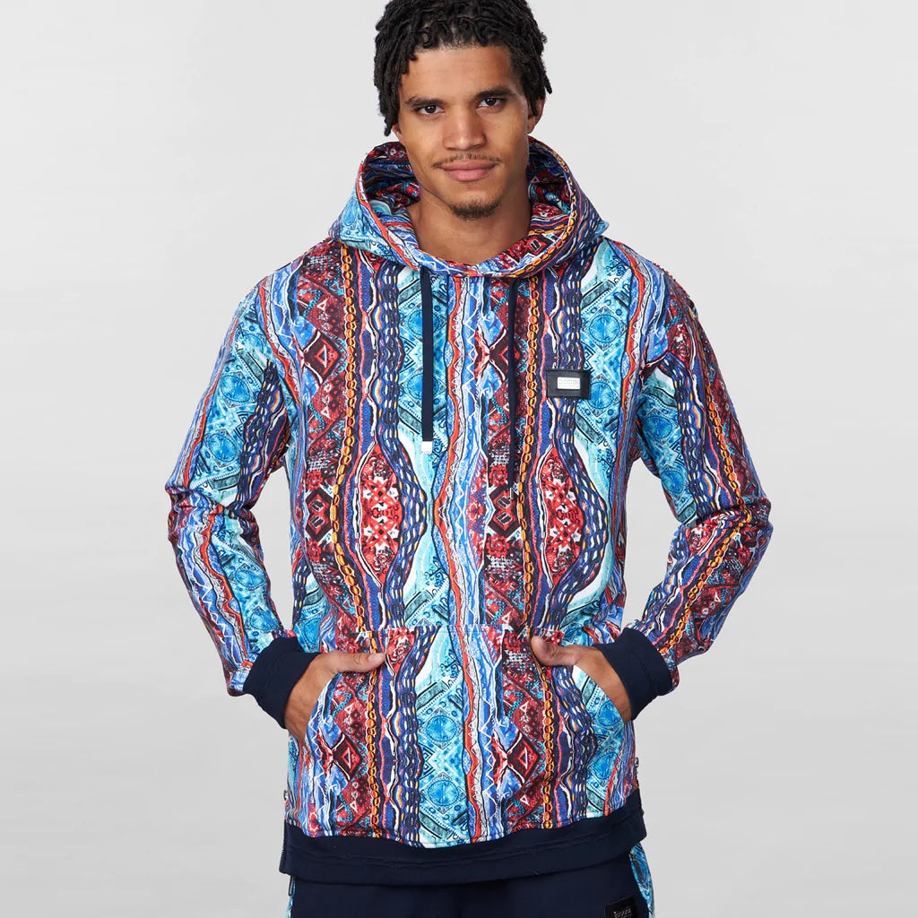 COOGI - BLUE-RED HOODY, LTD ED