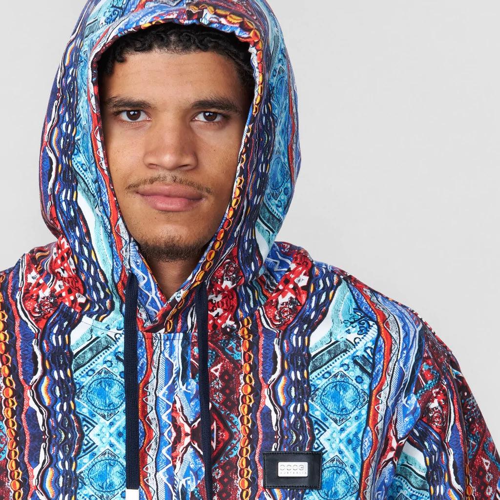 COOGI - BLUE-RED HOODY, LTD ED